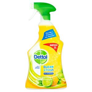 Dettol Cleaner Spray Power & Fresh Citrus 1L