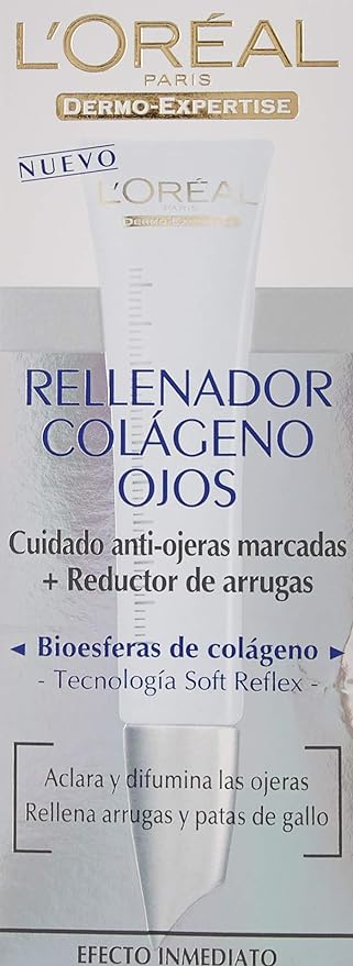 Loreal Rellenador Colageno Ojos / Loreal Collagen Eye Filler 15ml ...