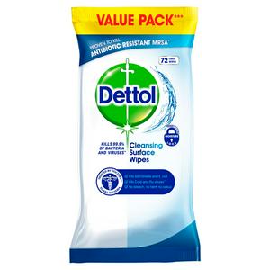 Dettol Antibacterial Surface Cleaning Wipes x72