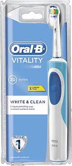 ORAL-B Power Vitality White + Clean Rechargeable Electric Toothbrush